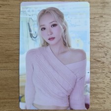 Su A Official Photocard UAU 1st Mini Album Playlist # You Are You Poca Album