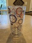 Tervis Fiesta Tumbler 16oz double wall circles red orange yellow No Lid