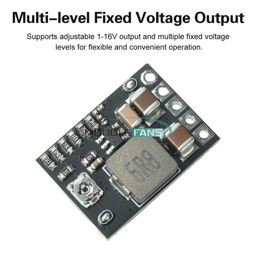 DC-DC 4.5-20V to 1-16V/1.8V/2.5V/3.3V/5V/9V/12V Mini DC Buck Power Module 2A 10W - Picture 4 of 28