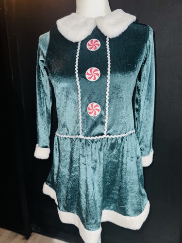 Girls Holiday Elf Dresses