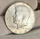 1969-D Kennedy 40% Silver Half Dollar Denver Mint USA Collector's Coin 🔥