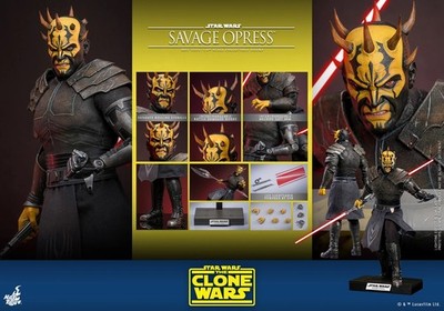 Hot Toys Star Wars Clone Wars TMS136 Savage Opress 1/6 Figure IN STOCK!!