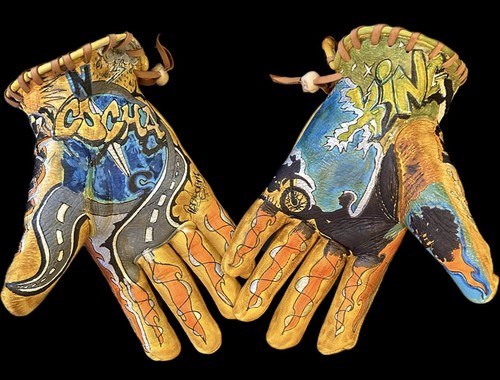 deerskin motorcycle gloves - Bild 11 von 15