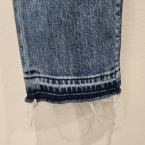 Jean femme en jean taille moyenne bleu délavé taille moyenne marque Lucky Brooke Capri 2/26 - Photo 8/18