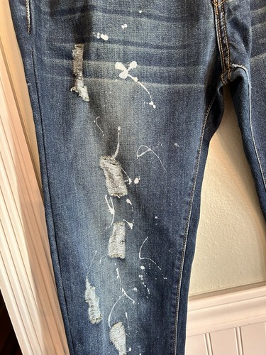 Dsquared2 Men's Jeans Blue Pants Size 30 X 30 - Picture 5 of 9