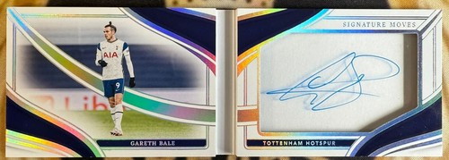2023-24 Immaculate Collection Signature Moves Booklet Gareth Bale /99