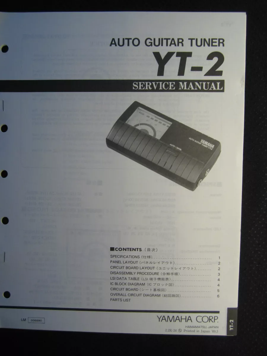 Manual guitar sale tuner