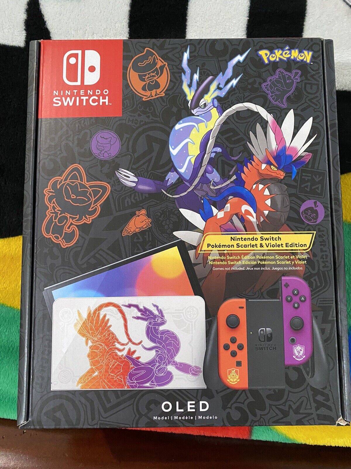 Nintendo Switch Oled 64gb Pokémon Scarlet & Violet Edition