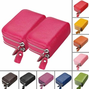 Women-Wallet-Leather-Zipper-Bifold-RFID-Blocking-Coin-Card-Holder-Pocket-Purse