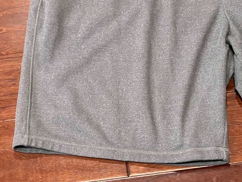 Lot Of 2 Apt. 9 Black Gray Mens XL Loose Fit Drawstring Pocket Fleece Shorts - Picture 17 of 22