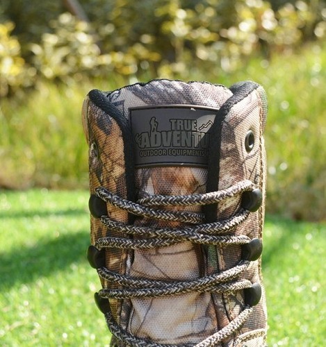 Men’s Camo Hiking Boots Waterproof Outdoor Trekking Hunting Work Boots 8″ - EU46 - Foto 5 di 5