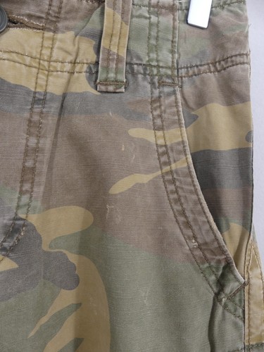 Vintage Abercrombie 28 Mens Medium Pants Camo Cargo Multi-Pocket Gorpcore Y2K - Picture 7 of 16