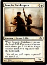 Sunspire Gatekeepers Magic The Gathering Dragon's Maze Card Mint X1