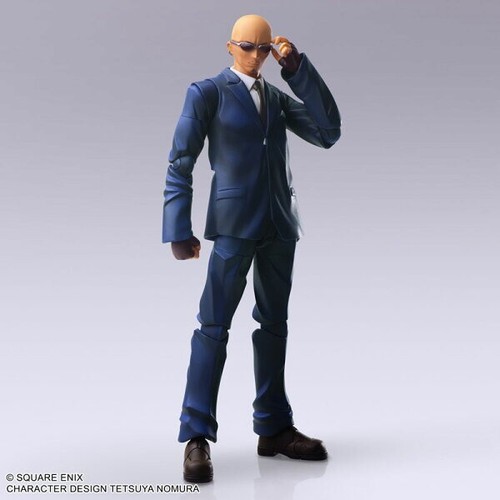 Square Enix Final Fantasy VII BRING ARTS Rude Action Figure New - Picture 7 of 9