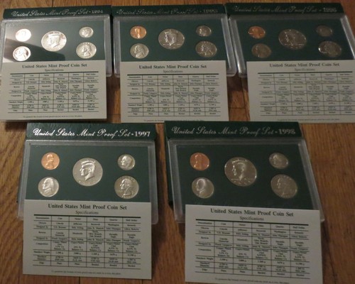 1968 to 2011 Proof Set U.S. Mint 44 Proof Sets San Francisco Mint Box and COA - Picture 7 of 8