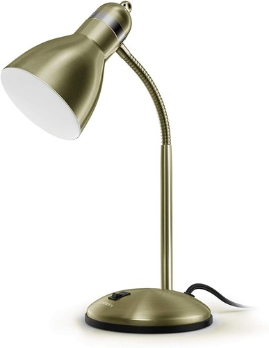 Metal Desk Lamp, Eye-Caring Table Lamp with Flexible Gooseneck for Home Office - Picture 67 of 74