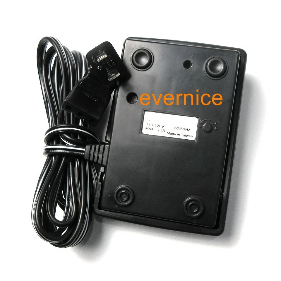 110V Foot Control Pedal Power for Singer Serger 14U444, 14U544, 14U554, 14U555 - Image 4 of 4