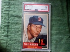 1953 Topps #44 Ellis Kinder Boston Red Sox PSA 3