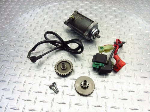 2000 98-00 Honda VFR800 Interceptor OEM Starter Motor Starting Relay Gears Lot