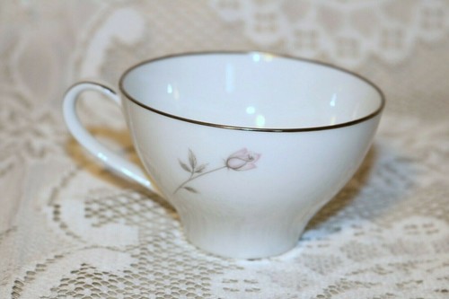 Noritake PASADENA 6311 Made in Japan 3 7/8"d Coffee Cups & 5 7/8" Saucers (2 ea) - Picture 4 of 7