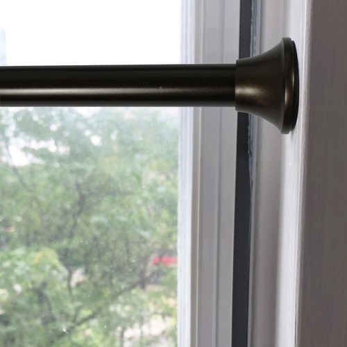 Mainstays 30" to 52" Adjustable Curtain Tension Rod, Oil Rubbed Bronze - Picture 5 of 12