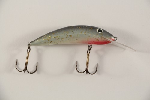 ESCA ORO ASSAN WOBBLER PIKE 8,0cm 9,0g GALLEGGIANTE 100% LAVORO A MANO in legno! - Foto 23 di 69