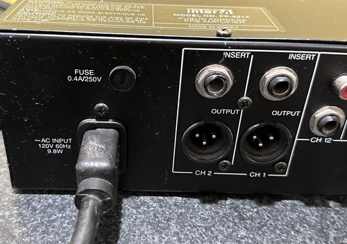InterM PP-9214 Preamplificatore, Preamplificatore, P.A. - Foto 10 di 14