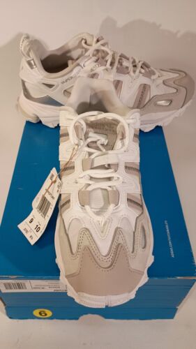 ADIDAS Originals HYPERTURF Cloud Bianco GY9410 Uomo Taglia 9 NUOVO - Foto 2 di 10