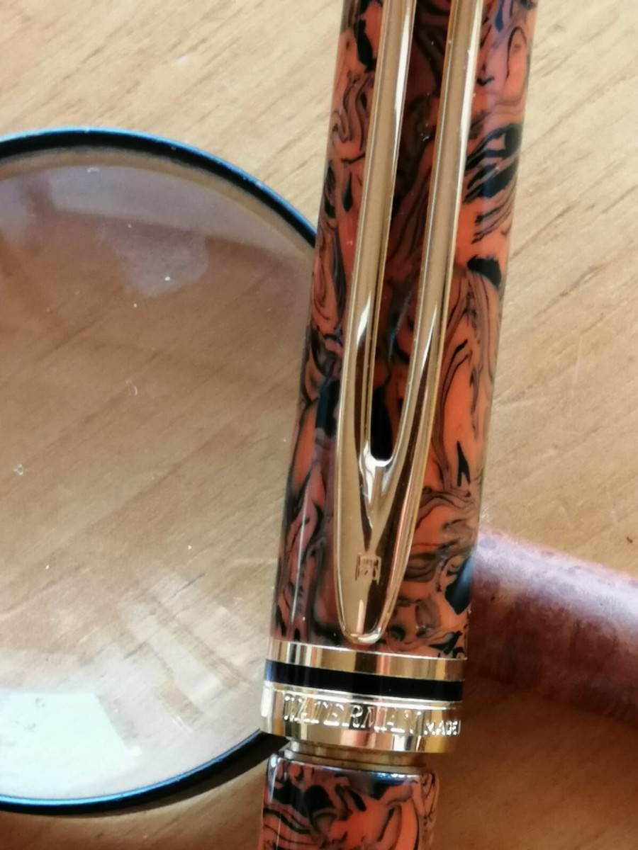 Stylo Plume Waterman Man 200 Rhapsody Red Ripple - Neuf De Stock Avec étiquettes