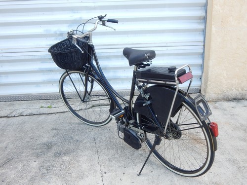 1990's LEM LADY BICYCLE 35cc BERARDI MOZZI MOTOR BLACK ITALY PIT BIKE CAMPING - Picture 9 of 12