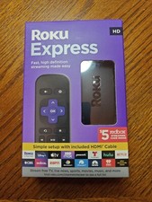 Roku Express HD Streaming Media Player 3930R - Black