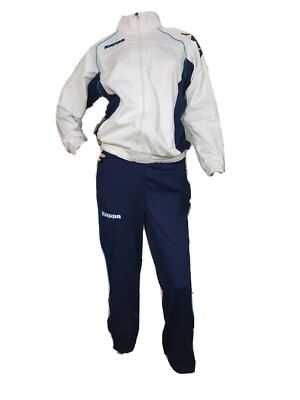 Kappa Kinder Trainingsanzug GALATINA , Blue Marine / White , Gr.152 , 30154Y0