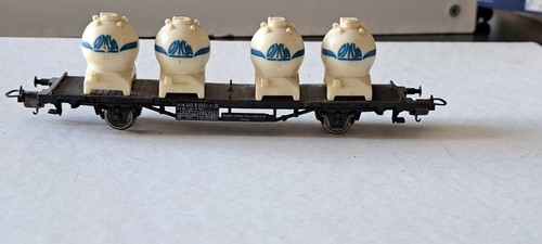 Lima Spur H0,  Flachwagen 2843 Omya | Zustand: Gebraucht