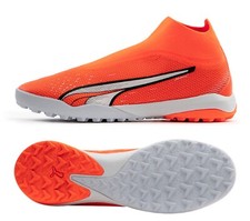 PUMA Men ULTRA Match+ LL TT Cleats Futsal Orange Soccer Boot Spike 10724501