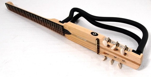 Akustishe Elektrik Steel String Silent Travel Reise Gitarre Guitar incl. GigBag - Bild 4 von 9