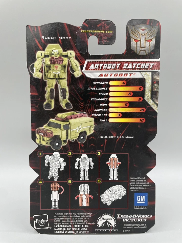 2009 Transformers Movie Revenge Of The Fallen Legends Class Autobot Ratchet New - Image 4 of 4