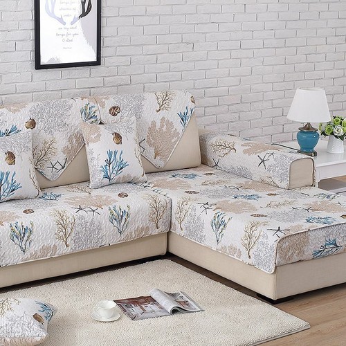 1 Stück Sofabezug Sofa Weichmatte Antirutsch Schonbezug Couchbezug für Anbausofa - Bild 3 von 10