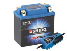 HONDA CB 250N 1979-1981 Shido Lithium Battery & Charger