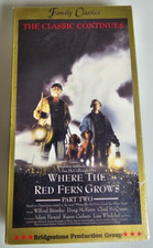 Where the Red Fern Grows - Part 2 (VHS, 1997) Red Tape
