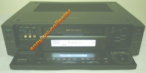 Sony SLV-R1000 Super S-VHS SVHS Player Recorder HiFi Stereo Videorecorder Deck EX AG-1980 - Bild 2 von 5