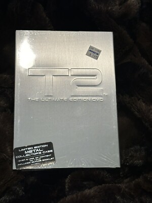 T2 Steelbook Terminator 2 The Ultimate Edition DVD New Unopened Sealed W/Booklet