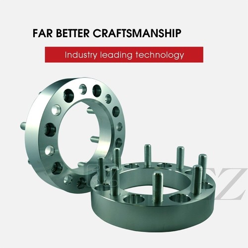 4 Wheel Adapters 8 Lug 8x170 Ford F250 Super Duty Spacers 1.5" - Picture 5 of 5