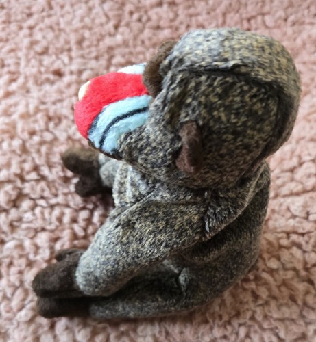 Ty Beanie Baby Cheeks The Baboon Soft Toy 1999 Soft Cuddly Toy  - Picture 4 of 6