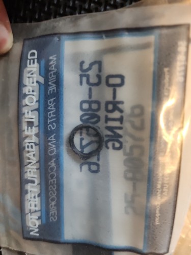 Mercury Mercruiser Quicksilver Part # 25-805726 O Ring - Picture 2 of 2