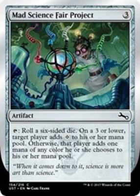 1x Mad Science Fair Project NM, English MTG Unstable | eBay