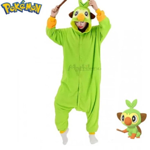 Adults Pokemon Costume Kigurumi Pajamas Sleepwear Pyjamas Pikachu Gengar Cosplay - Picture 51 of 65