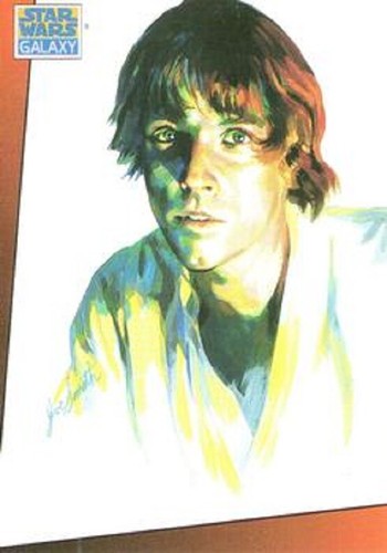 STAR WARS GALAXY SERIES 1 BASE / BASIC CARDS 1 TO 140 CHOOSE BY TOPPS 1993 - Picture 3 of 132