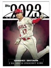 SHOHEI OHTANI 2024 Topps '23 GREATEST HITS Insert #23GH-13