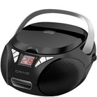 Craig Bluetooth Black Portable Stereos & Boomboxes