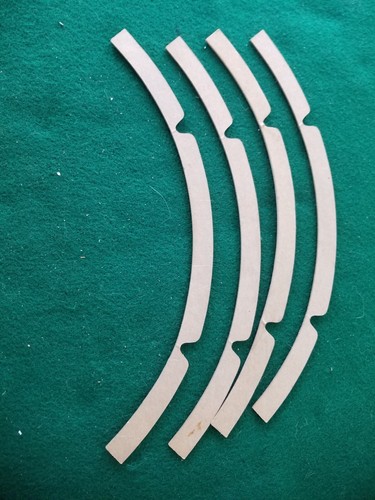 Anillo de junta de altavoz de papel delgado de 15" vintage NOS 1 pieza Altec JBL EV Jensen - Imagen 1 de 3